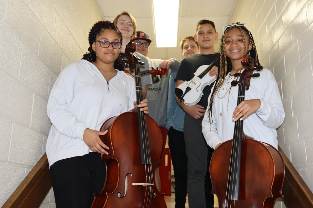 Middle School Orchestra Members